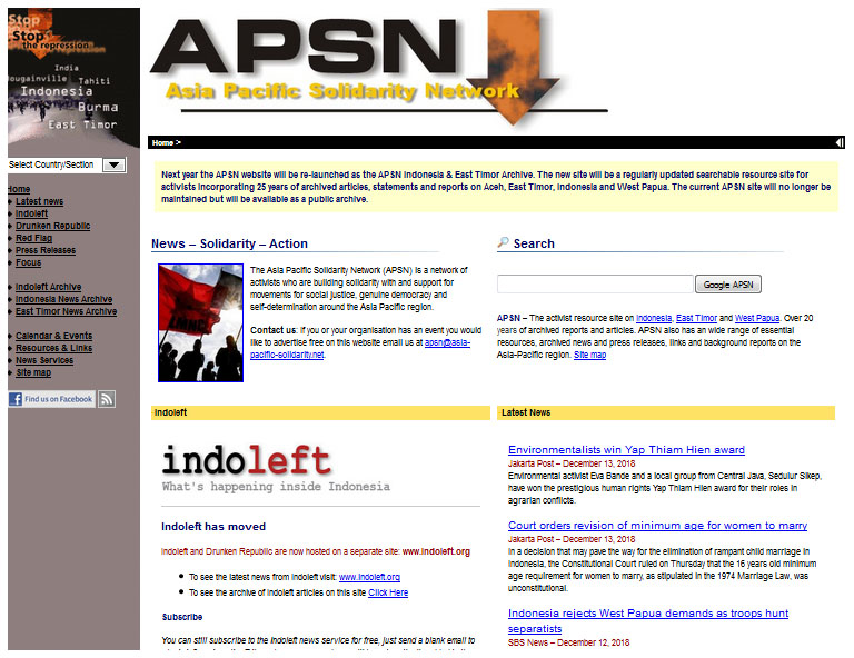 APSN Archive Site